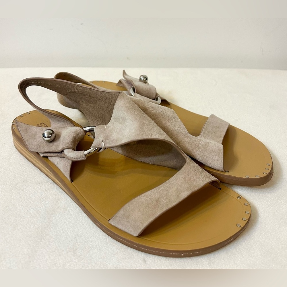Silent D Risa Suede Sandal Size 39 - image 5